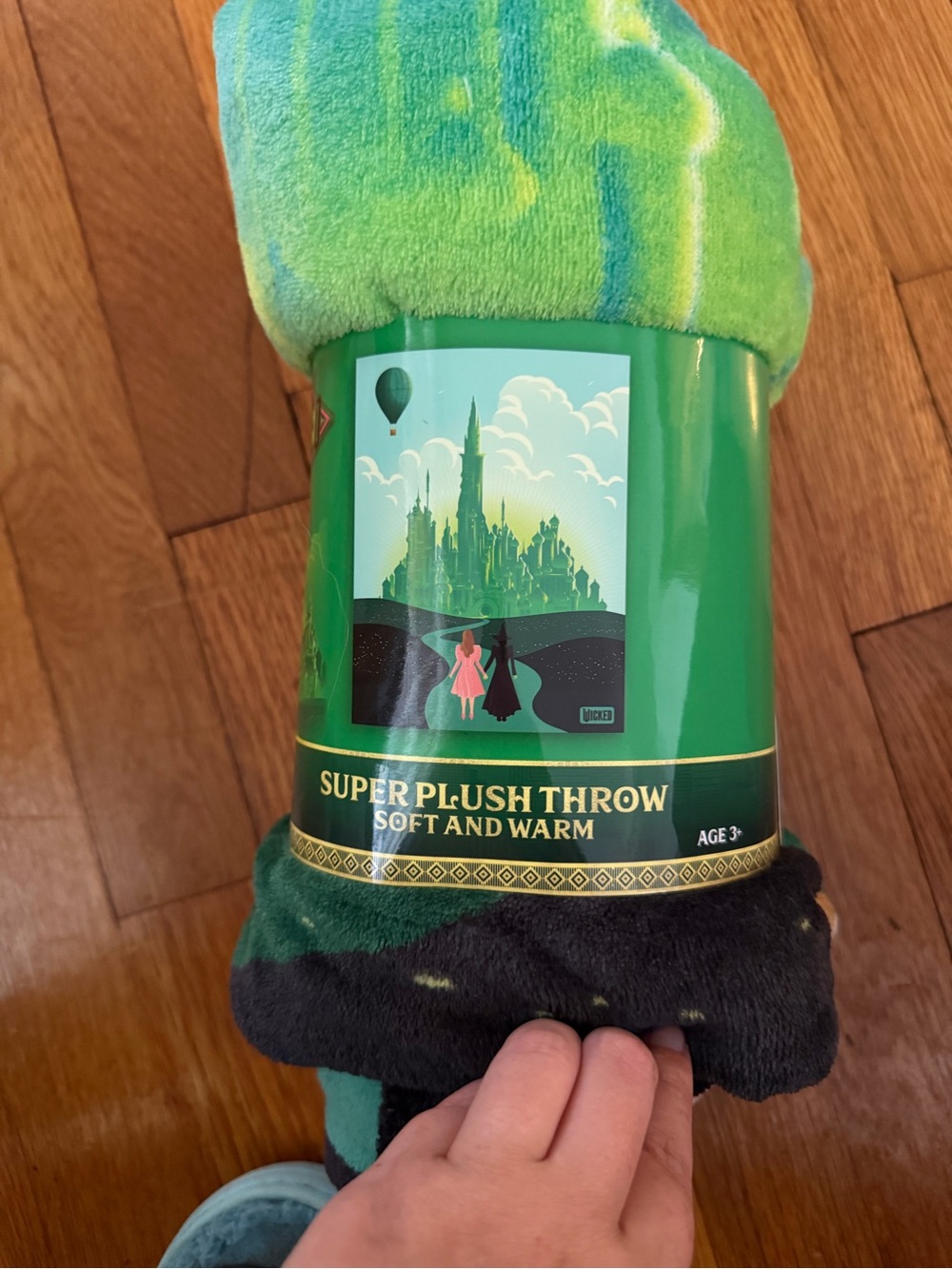 WICKED super plush throw blanket